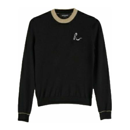 Rochas Round-neck Strik inbo, Dame Striktrøjer