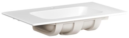 Gustavsberg Artic slim 4GA080SW Tvättställ mattvitt, 800 mm, Badrum