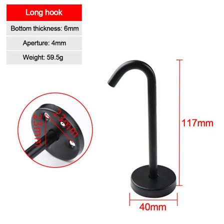 1 kpl seinäkoukku kattokiinnitysripustin PITKÄ TAVARA KOUKKU PITKÄ TAVARAA