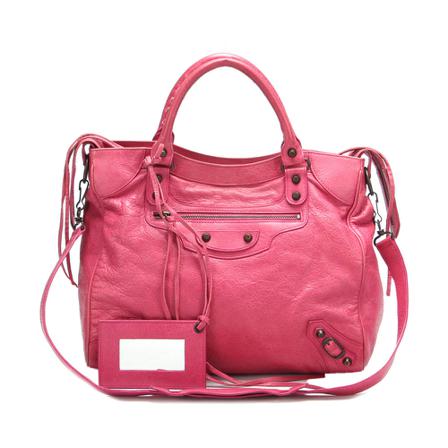 Balenciaga Vintage, Pre-owned Handbag Roze, Dames, Maat:ONE Size
