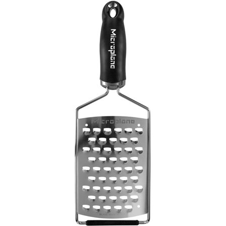 Microplane Gourmet XL-groft rivejern - Sort, stål | KitchenOne