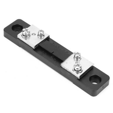 50A/100A Ström AMP Shunt Resistor 75mV FL-2 för Digital Amperemeter Analog Mätare (50A)