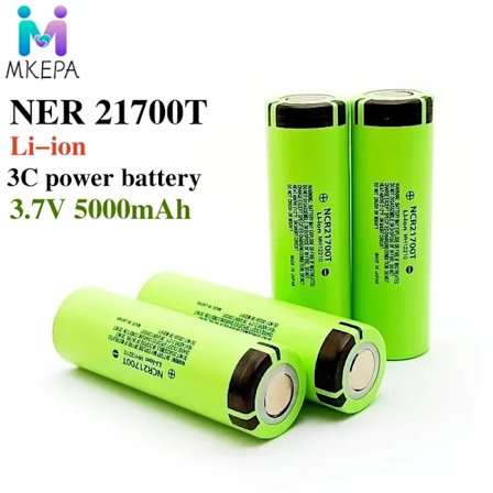 21700 3,7V 5000mAh uppladdningsbart batteri 3C power litiumjon högurladdning, lämplig för LED-ficklamtor, elverktyg