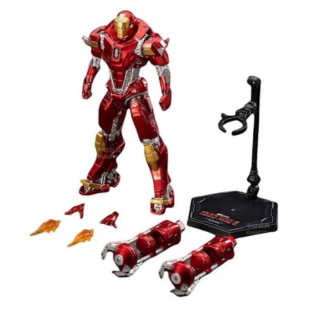 ZD toys Iron Man Action Figur Iron Patriot MK1-7 MK17 MK33 MK85 MK30 War Machine Legends Avengers Tony Stark Samle legetøj Gave-Perfekt