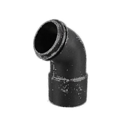 1 stk. Sort Makita 416497-7 Udskiftningsstøvdyse til 9403 Båndsliber Elværktøjsdele Stik