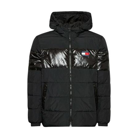 Tommy Jeans Patch logo Jakke Sort, Herre