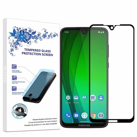 3x Skjermbeskytter i herdet glass til Motorola Moto G7 Plus Transparent one size