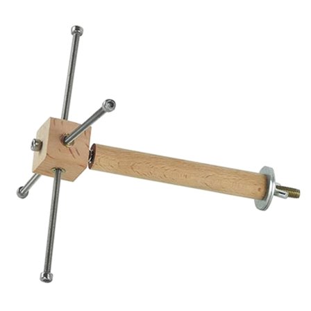 Naturlig Trä Fågelpinne Stativ Träpapegoja Pinne Stativ Plattform