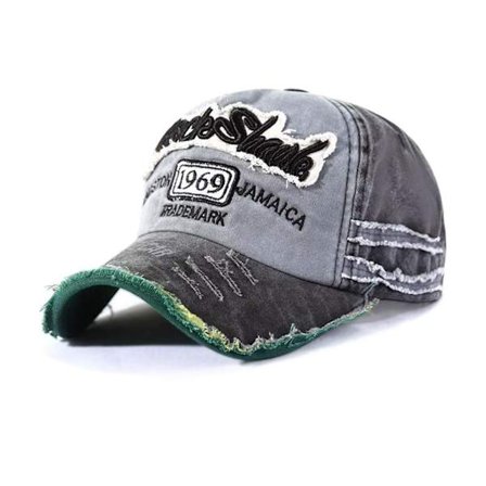 Broderi Baseball Caps Distressed Faded Cap SORT