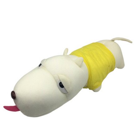 Dukke Hund Bil Ornament Bambus Kulposer Cure Deodorant Legetøj Formaldehyd Absorption til Auto HjemGul 28cm/11.02in