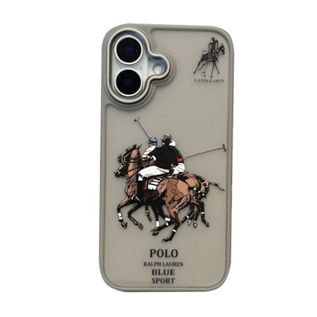 Deksel til iPhone 17promax som vist i figur 4 Trendy akryl skjorte bjørn polo