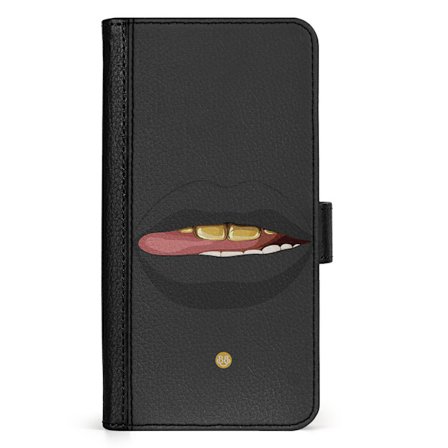 Bjornberry iPhone 15 Pro Max Fodral - Läppar Guld