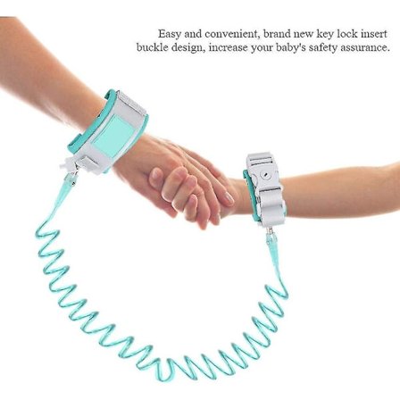 Turvallisuusvaljaat lapsille Anti-lost Child Safety Wristband(vihreä) (hy)