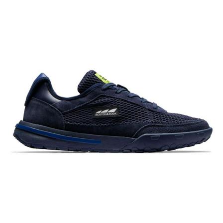 Scotch & Soda, Kangann sneakers Blauw, Heren, Maat:44 EU,rubber