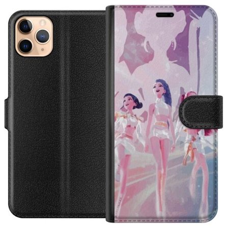 Yhteensopiva Lompakkokotelo Apple iPhone 11 Pro Max K-Pop Demon Hunters hopeinen kolmikko idol anime kpop futuristinen lavastussuunnittelu