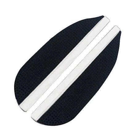 2 ST Bil Regn Øjenbryn Sidespejl Visir SORT Sort[XJ]