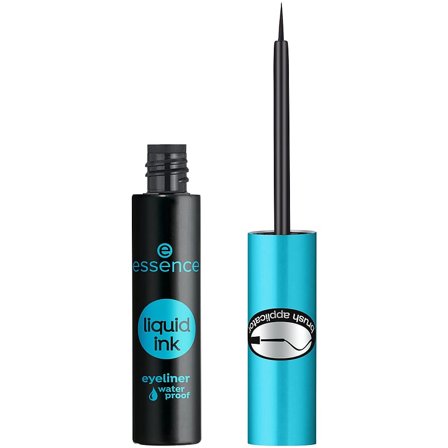 Essence Liquid Ink Eyeliner 01 Black, Makeup, Øjne, Eyeliner