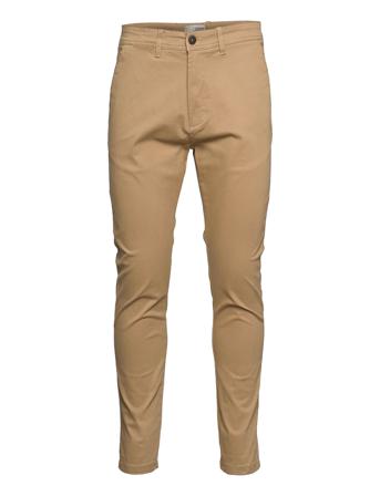 Sdjim Pants Chinos Bukser Beige Solid*Betinget Tilbud