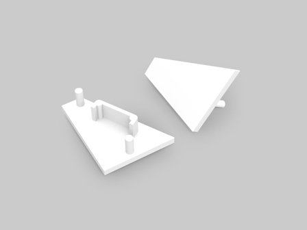 Bellalite A4980001 Endestykke Hvit, Installasjonsmaterial