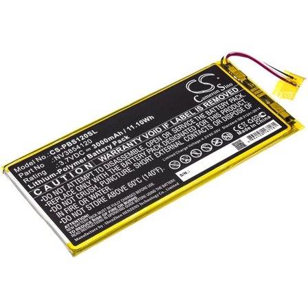 Batteri til tablet til PBS KIDS PBSKD12, PBKRWM5410, KIDS 7" Pad