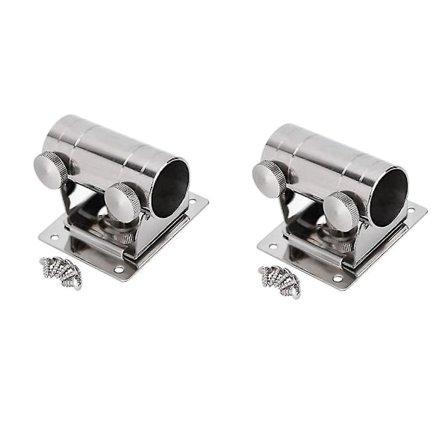 Ny parasol balkonbeslag rustfrit stål fiskekasse justerbart paraplystativ fiskekasse paraply