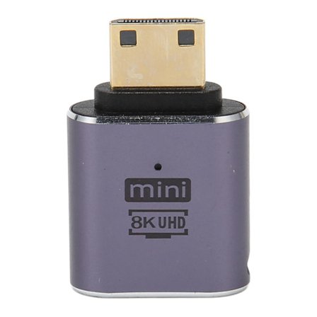 Typ C till HDMI-adapter Hane till Hona 8K 60Hz 4K 120Hz HD Multimedia-kontakt med Indikeringslampa för Kontor