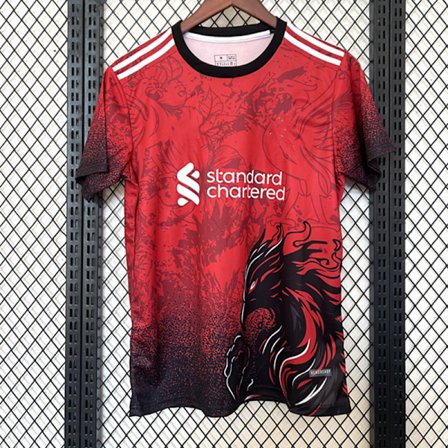 25-26 Liverpool Special Edition Träningsuniform Fotbolls T-shirt S-2XL