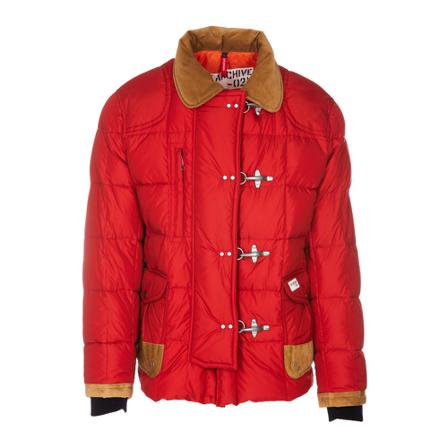 Fay Down Jas , Rood , Heren , Maat: M