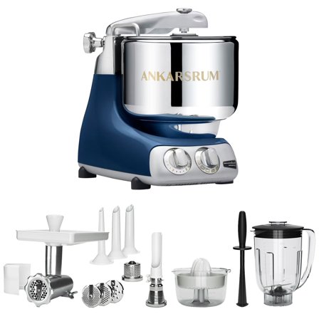 Ankarsrum AKM 6230 assistent + deluxepaket, ocean blue | Köksmaskiner > Köksassistenter | Bagaren och Kocken