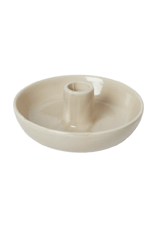 Åhléns Home Ljusstake GRETA Ljuslyktor & ljushållare Beige ONESIZE