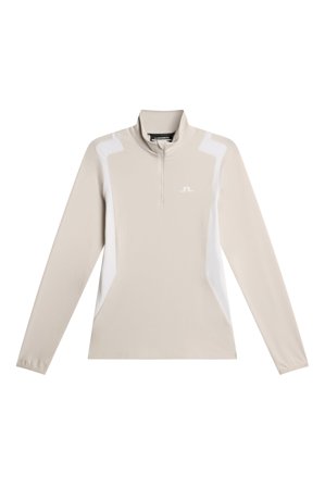 J.Lindeberg - Golf - Mae Quarter Zip Mid Layer - Grey - Femme - M