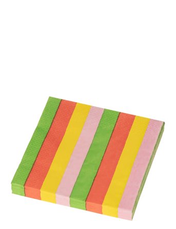 Vuokko Paper Napkin 33Cm 20Pc 4-Raita Patterned Arabia