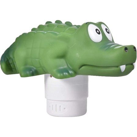 Klordiffusor til Svømmebassin Flydende Dispenser Klor Krokodille Flydende Klordiffusor, Dyr Flydende Pool Klor Dispenser Til Svømning