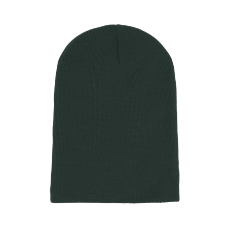 Beechfield - Grön longbeanie Beanie - Bottle Green Long Blank Beanie @ Hatstore