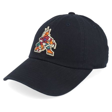 American Needle - NHL Svart unconstructed Keps - Phoenix Coyotes Blue Line Black @ Hatstore