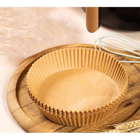 Air Fryer Paper - Brun 100-pak 16 cm