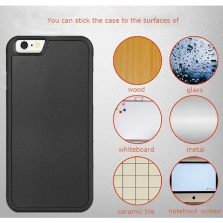 Praktiskt Anti-Gravity Silicon skal för iPhone 6/6S PLUS FLOVEME