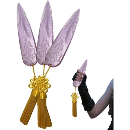 3 Zo-ey's K/Pop Demon Hunter Vapen, K/Pop Demon Hunter Svärd, Rollspelsfilmrekvisita, Halloweenkostymtillbehör, Filmsamlarobjekt{ROG}