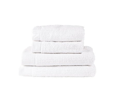 ZONE DENMARK Håndkle Classic 4stk White