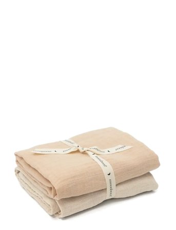 Moonboon Organic Muslins, 2. Pak. - Beige - ONE SIZE