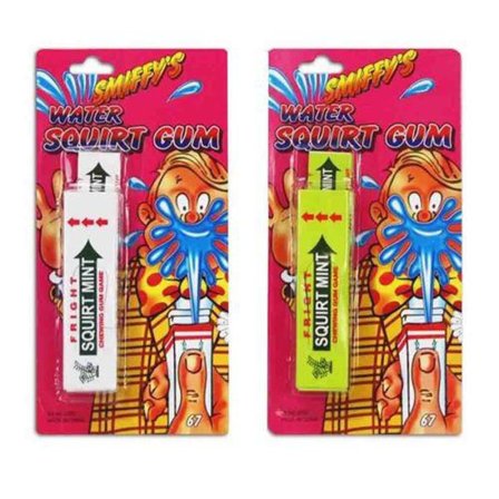 Tuggummi vattenspruta Skämt