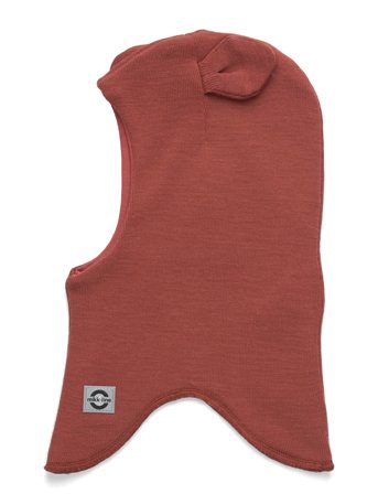 Wool Fullface - Ears Coral Mikk-line