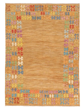 Kilim Afghan Old Style Rug Oriental Brown/Orange (Wool, Afghanistan)