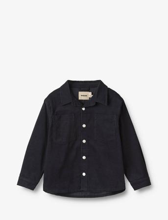 Shirt Akton Tops Overshirts Navy Wheat