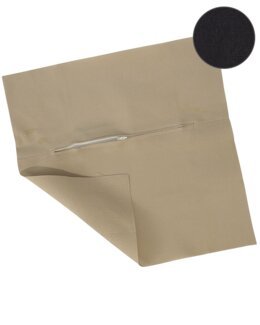 Rückenteil für Kissen 45x45 cm schwarz