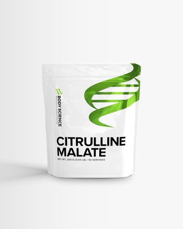 3 x Body Science Citrulline Malate 1:1, 250 gram – Aminosyre
