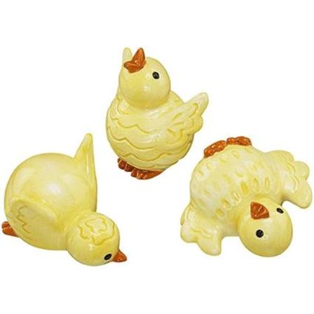 Påsk Dekoration Gullisar 3 Pack Cult Design Gul