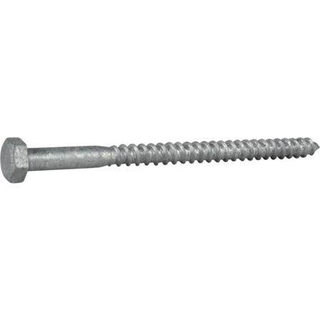 ESSVE 504433 Treskrue Ø 8 mm, fransk, T6S, FZV 120 mm, 25-pakning, Innfesting