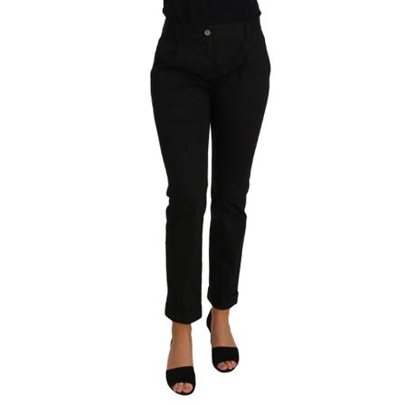Dolce & Gabbana Straight Bukser Sort, Dame