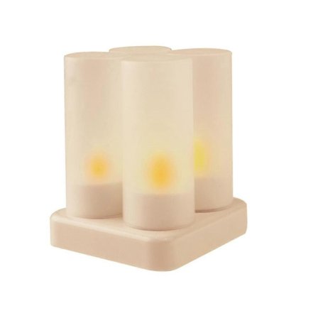 25-26 Uppladdningsbara Ljus LED Ljus Uppladdningsbart LED Ljus Bröllop LED Ljus Uppladdningsbart Värmeljus